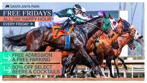 Free Fridays in arcadia banner